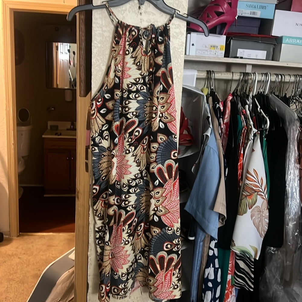 Colorful summer dress